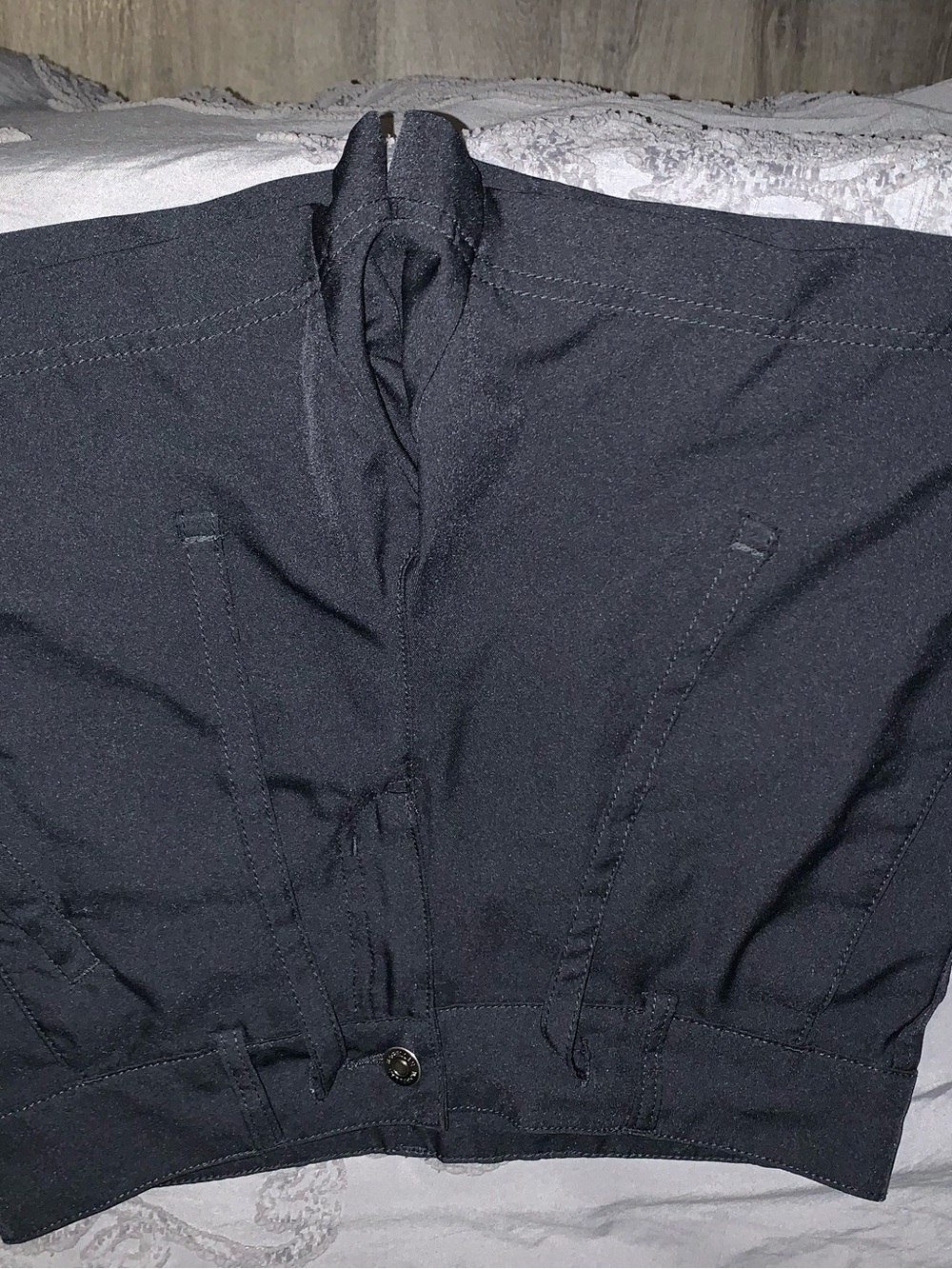 Magellan Outdoors Black Active Shorts with Mesh Lining